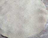 A picture of step 6 of Mooli k parathay.