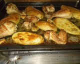 Foto del paso 5 de la receta: Asado de pollo con patatas