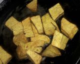A picture of step 3 of Jimikand (yam).