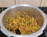A picture of step 5 of GREEN MOONG DAL KHICHDI with VEGGIES...