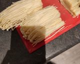 Une image de l'étape 2 de Enokis poêlés sauce soja.