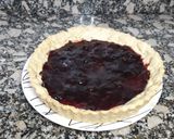 Foto del paso 4 de la receta: Tarta de vainilla, mermelada y ganache de chocolate