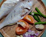 Gambar langkah 1 resipi Ikan Kerisi Masak kicap Simple.