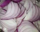 A picture of step 2 of Vegetable of bhindi.
