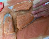 Foto langkah ke 2 dari resep Sandwich Salmon.