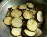Brinjal Pakora recipe step 1 photo