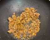 รูปขั้นตอนการทำที่ 3 ของ เลือดหมูผัดขึ้นฉ่าย