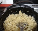A picture of step 2 of Matar makhana Gobhi keema.