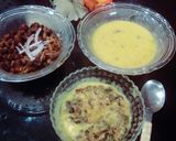 A picture of step 2 of Curry chole.