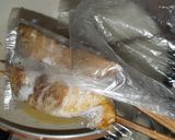 Foto langkah ke 5 dari resep Nasi Bakar All Varian (ada isi rendang, isi ayam teri, ikan P).