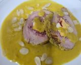 Foto del paso 10 de la receta: Solomillo de cerdo relleno en salsa de curry verde