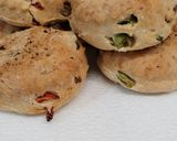 A picture of step 5 of Savoury scones. Airfyer.