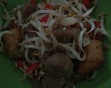 Foto langkah ke 5 dari resep Tumis tauge, bakso, tahu buat promil simple sehat.