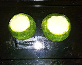 Foto del paso 4 de la receta: Zapallito Italiano relleno, con costra de Queso