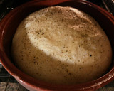 Foto del paso 6 de la receta: Pan casero, hecho con biga en cocotte de barro
