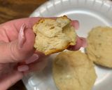 A picture of step 5 of White Lily biscuits.