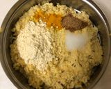 A picture of step 1 of Sweet corn vada.