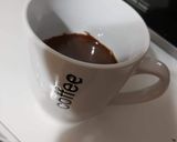A picture of step 2 of Browny in mug.