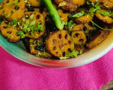 कमल ककड़ी की सब्जी (lotus stam dry sabji recipe in Hindi) रेसिपी चरण 4 फोटो