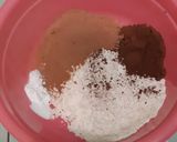 Foto langkah ke 1 dari resep Bolu Kukus Coklat (Simple, Eggless, and No mixer).