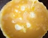 A picture of step 6 of Veggies omelette with fried potatoes.