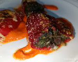 Foto del paso 9 de la receta: Pimiento relleno de acelgas y morcilla