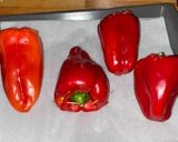 A picture of step 5 of Stuffed Peppers with Rice.