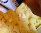Une image de l'étape 1 de Gratin de pommes de terre, saumon fumé et ciboulette.