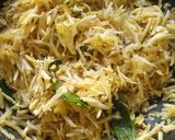 A picture of step 3 of Maharashtrian Ratalyacha Kees - Shakarkand Upma.