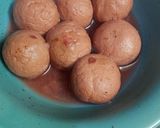 সুগার ফ্রি স্ট্রবেরি রসগোল্লা (sugar free strawberry rasgulla recipe in Bengali) রেসিপির ধাপ 5 ছবি