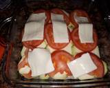 Foto del paso 6 de la receta Tarta de calabacín, con jamón serrano y queso