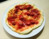 A picture of step 4 of Pizza Marinara!.