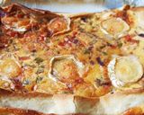 Foto del paso 5 de la receta: Quiche de salmón, verduras y queso de cabra