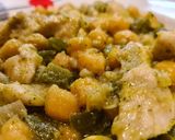 Foto del paso 6 de la receta: Garbanzos al pesto