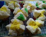Foto langkah ke 8 dari resep Bolu kukus mekar (soda).