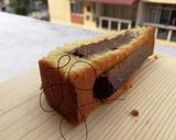 A picture of step 4 of Chocolate Waffle Butter Cake.