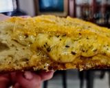 Foto del paso 9 de la receta: TORTA DE PAN🥐Rellena de Quesos🧀Zaatar...!😛