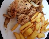 A picture of step 7 of My Fried Chicken breast with Onions & Pepper Sauce. 😚.