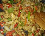 A picture of step 5 of Chicken Stuffed Crepes.