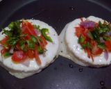 A picture of step 5 of Bread Uttapam.