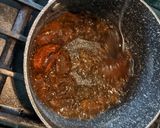 A picture of step 10 of Marmalade dark chocolate brownies - for Father's day.