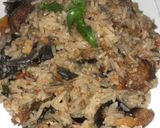 A picture of step 3 of Coriander local Jellof rice.