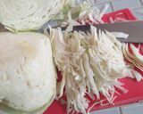 Foto del paso 1 de la receta: Repollo con chorizo