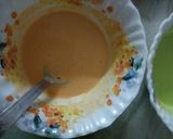 A picture of step 3 of Meethi Boondi.