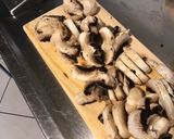 Une image de l'étape 6 de Ciocches multicolores en gratin aux champignons et fromage de chèvre.
