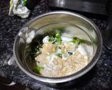 A picture of step 2 of Sattu Masala Chaas.