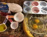 A picture of step 1 of Banana Bread Mix.