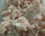 Foto del paso 2 de la receta: (KETO) Hamburguesas de pollo y morrón, y jamón y queso