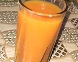 A picture of step 5 of Mango and watermelon juice.