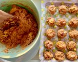 รูปขั้นตอนการทำที่ 4 ของ คุกกี้🍪ไม่ยอมเป็นสับปะรด🍍โคโค่นัท🤣 Coconut flake pineapple cookies🍍🥥🌴🥜🍪